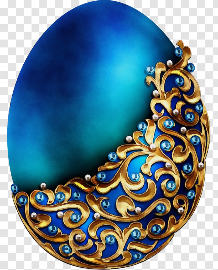 Blue Turquoise Pattern Ornament Sphere Transparent PNG