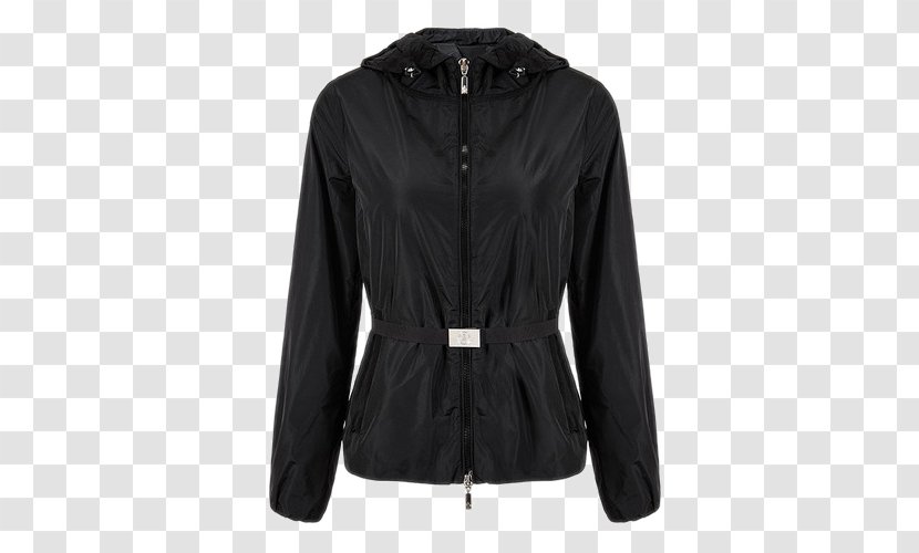 Armagh Leather Jacket Coat - Hood - Ms. Meng Kelai Transparent PNG