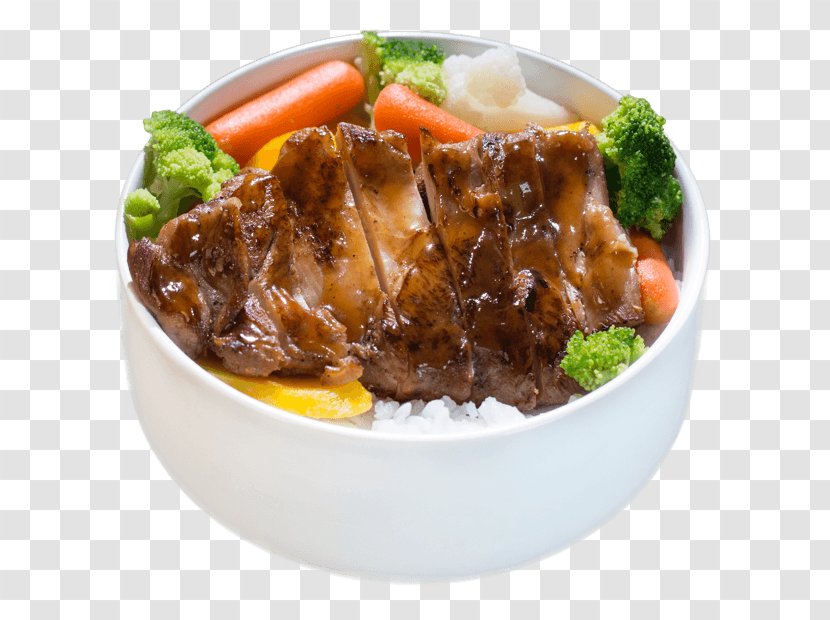 Cuisine Of Hawaii Barbecue Chicken Katsu Loco Moco - Plate Lunch - Beef Transparent PNG