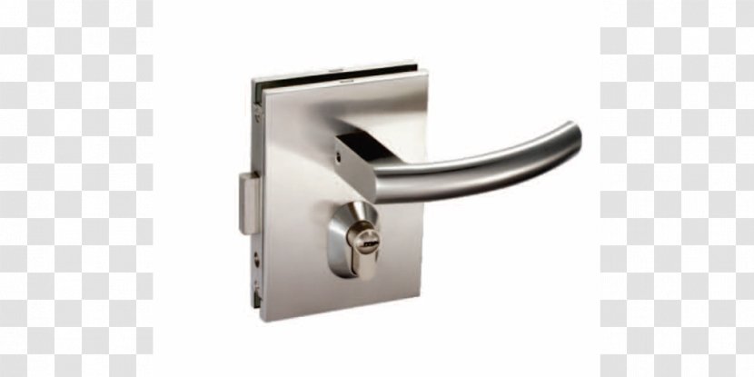 Door Handle Mortise Lock Glass - Stainless Steel Transparent PNG