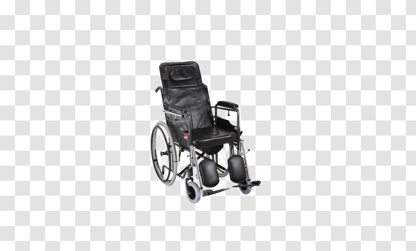 Motorized Wheelchair Disability Old Age Mobility Aid - Chair - Black Folding Transparent PNG