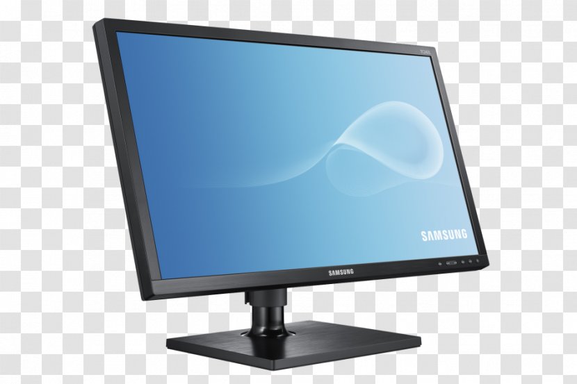 LED-backlit LCD Computer Monitors Desktop Computers Thin Client Samsung - Led Backlit Lcd Display Transparent PNG
