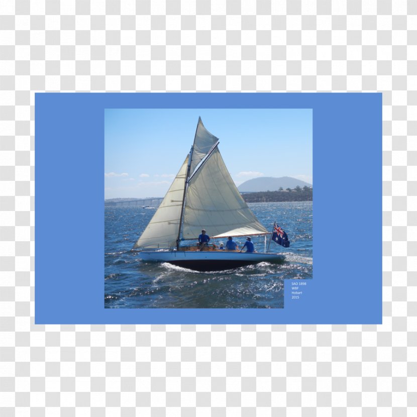 Sailing Yawl Cat-ketch Scow - Sail - Wooden Boat Transparent PNG