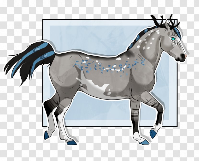 Mane Mustang Stallion Foal Colt - Saddle Transparent PNG