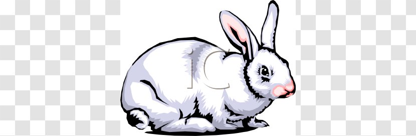 White Rabbit Hare Clip Art - Wildlife - Cliparts Transparent PNG
