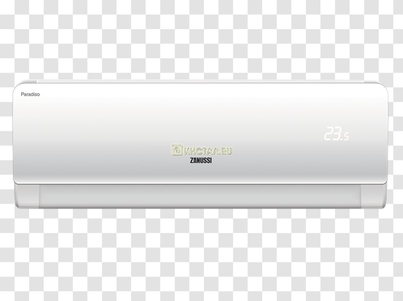 Сплит-система Electrolux Air Conditioner Zanussi Home Appliance - Central Heating Transparent PNG