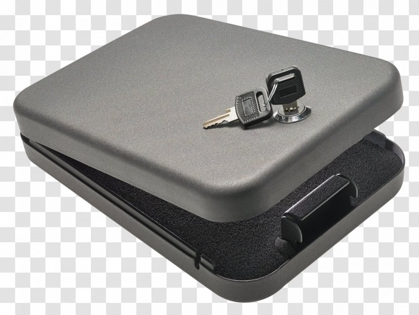 Car Gun Safe Handgun Firearm Pistol - Box Transparent PNG