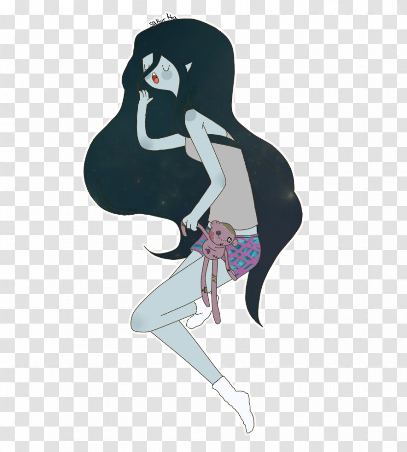 Marceline The Vampire Queen DeviantArt Drawing Character - Fiction - Good Night Transparent PNG