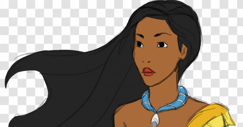 Pocahontas Cream Female Character - Flower Transparent PNG