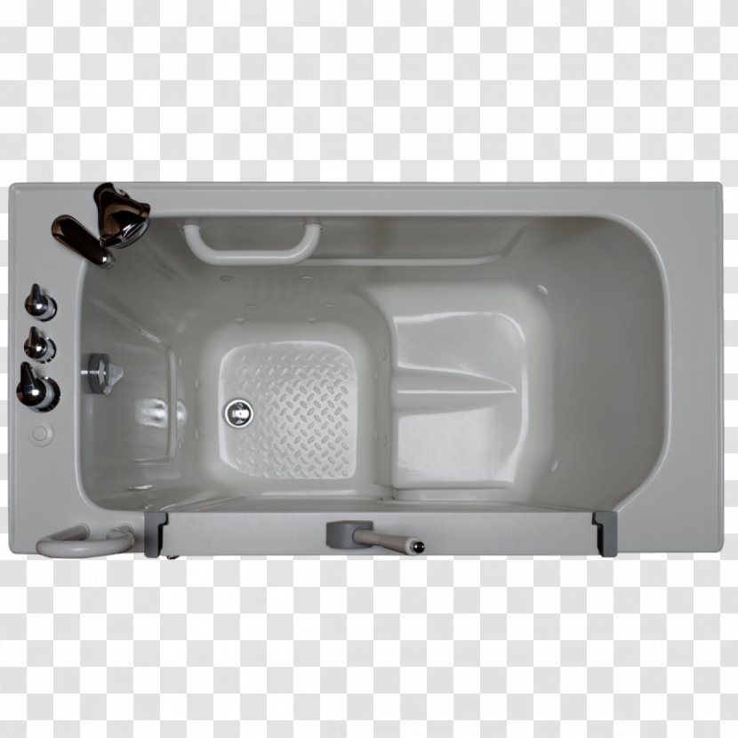 Accessible Bathtub Hot Tub Shower Bathroom - Room Transparent PNG