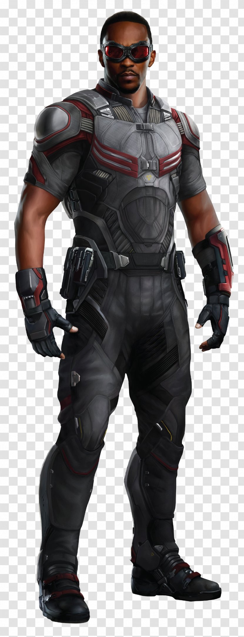Anthony Mackie Falcon Vision Captain America Black Widow - Avengers Age Of Ultron Transparent PNG