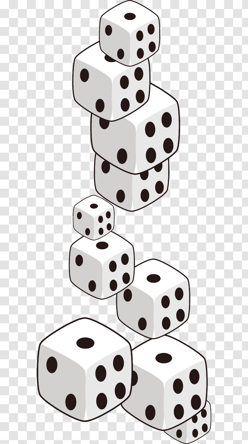 Dice Game - Vector Pattern Buckle Free Transparent PNG