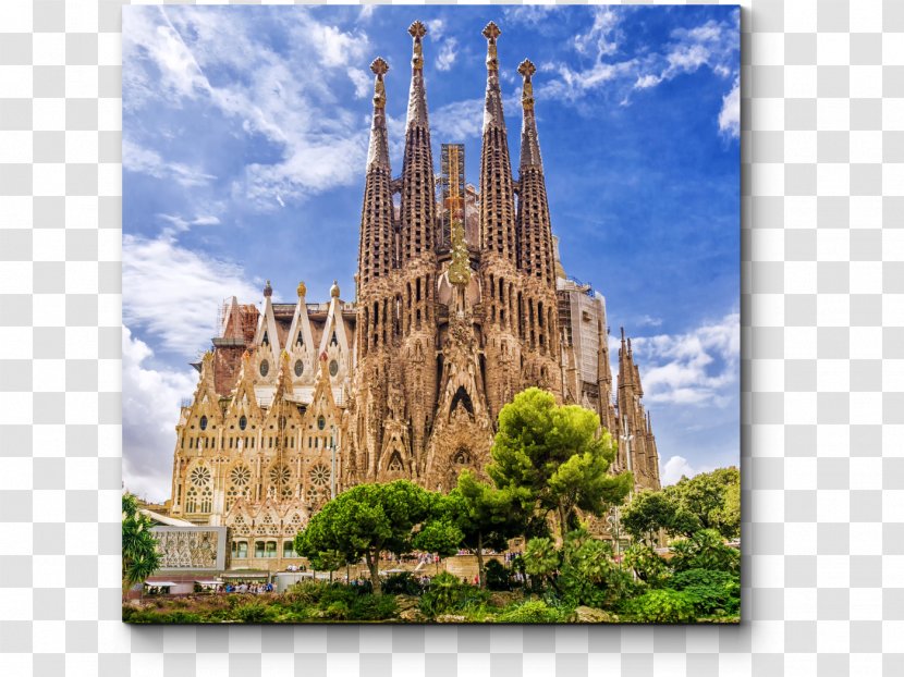 Sagrada Família Mosque Of Cordoba Church Travel Basilica - Tourist Attraction - Familia Transparent PNG