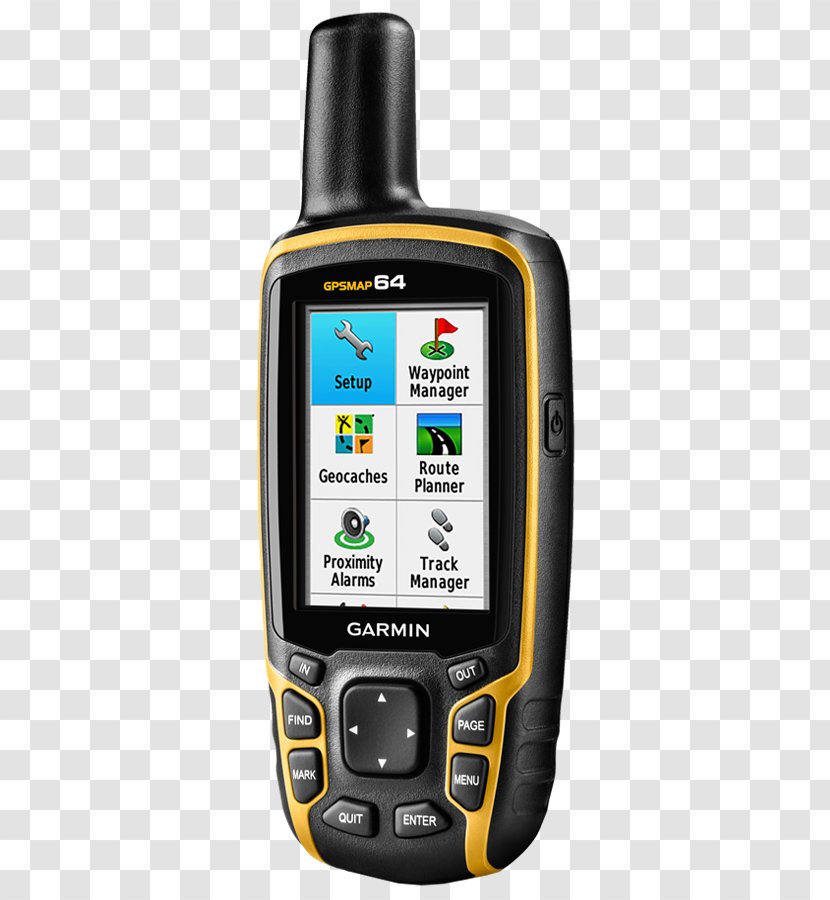GPS Navigation Systems Garmin GPSMAP 64S Ltd. - Glonass - Feature Phone Transparent PNG
