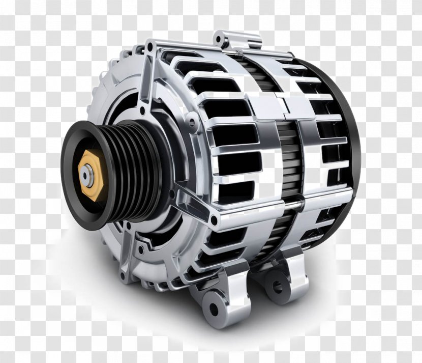 Car Alternator Vehicle Spare Part - Photography - Automotive Engine Parts Transparent PNG