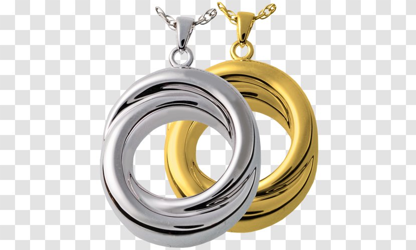 Locket Body Jewellery Silver Gold - Platinum Transparent PNG