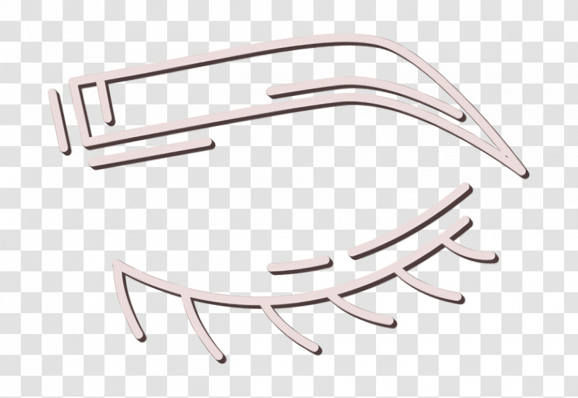 Eyelash Icon Human Body Parts Icon Human Eyebrow Icon Transparent PNG