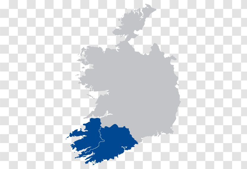 Ireland Royalty-free Vector Map - Kerry Transparent PNG
