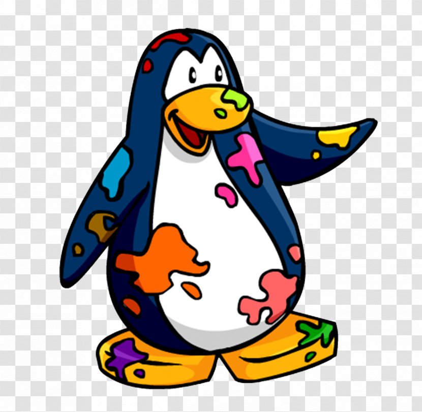 Club Penguin Color Red Yellow - Clothing - Penguins Transparent PNG