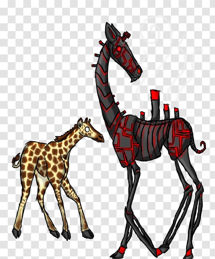 Giraffe Horse Graphics Neck Pack Animal Transparent PNG