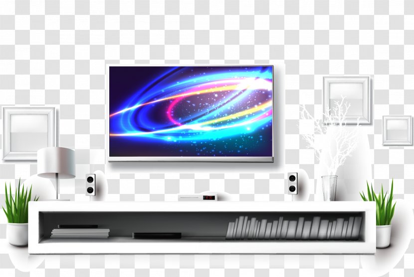 Soundbar Wireless Speaker Audio Signal Headphones - Technology - Vector TV Cabinet Transparent PNG