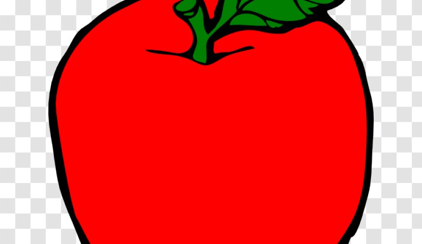 Coloring Book Drawing Apple Fruit Image - Red - Daredevil Border Transparent PNG