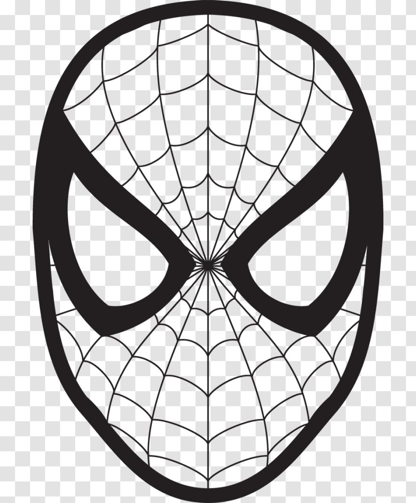 Spider-Man Coloring Book Mask Venom Child - Composition - Spider-man Transparent PNG