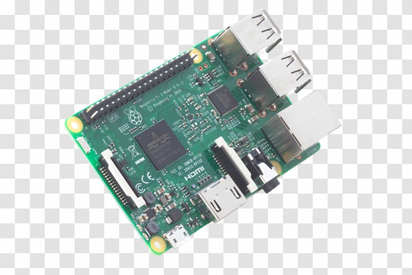 Raspberry Pi 3 Computer ARM Cortex-A53 Foundation - Component Transparent PNG