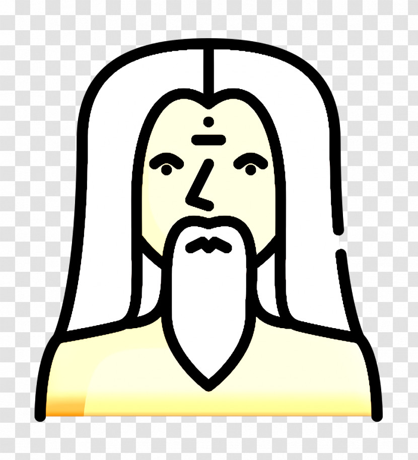 Ascetic Icon Saint Icon India Icon Transparent PNG