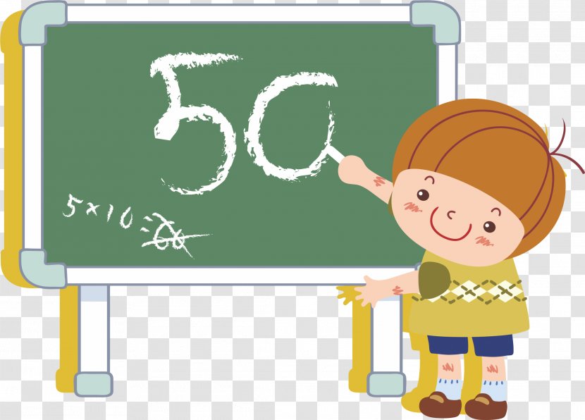 Vector Graphics Image Cartoon Stock Illustration - Education - Black Board Transparent PNG