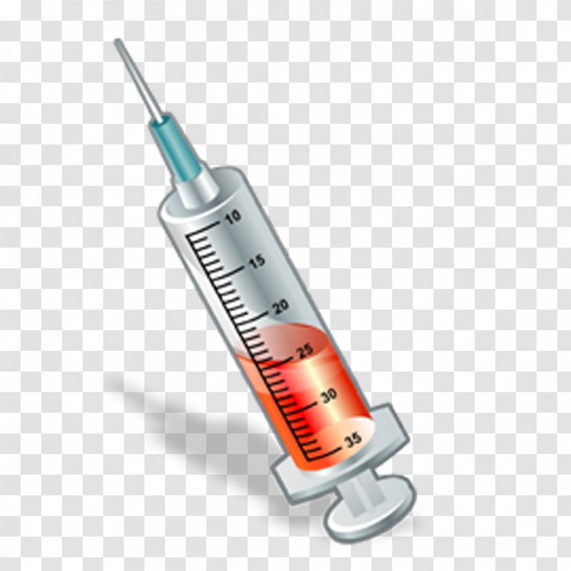 Syringe Sewing Needle Icon - Medicine Transparent PNG