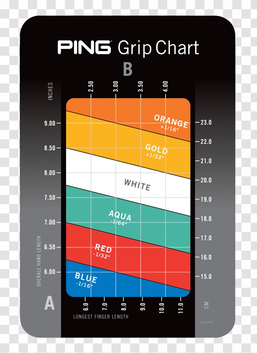Ping Golf Clubs Chart Shaft - Information Transparent PNG
