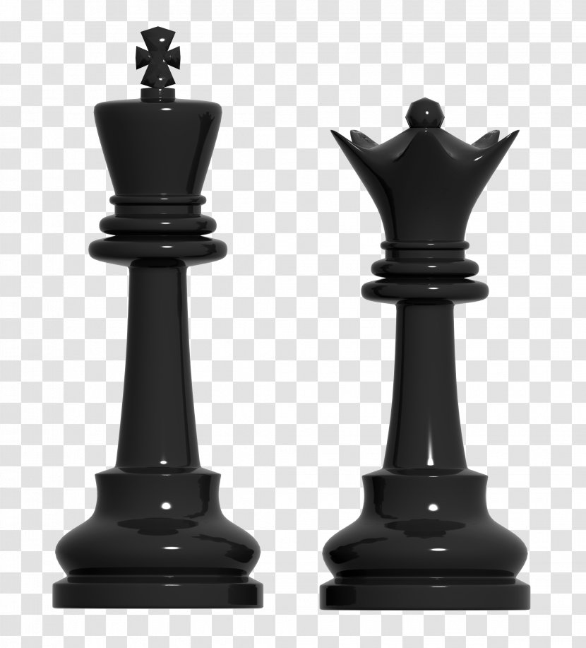 Chess Piece Staunton Set Chessboard - Board Game - Vector Transparent PNG