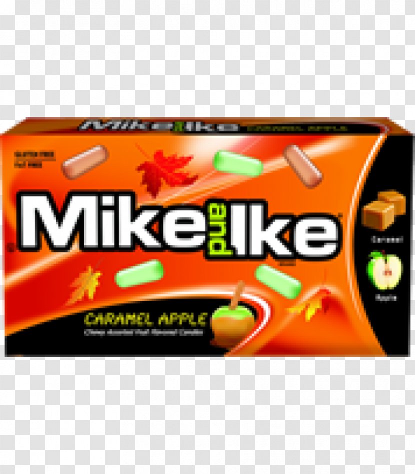 Mike And Ike Candy Zours Caramel Apple Brand - Flavor Transparent PNG