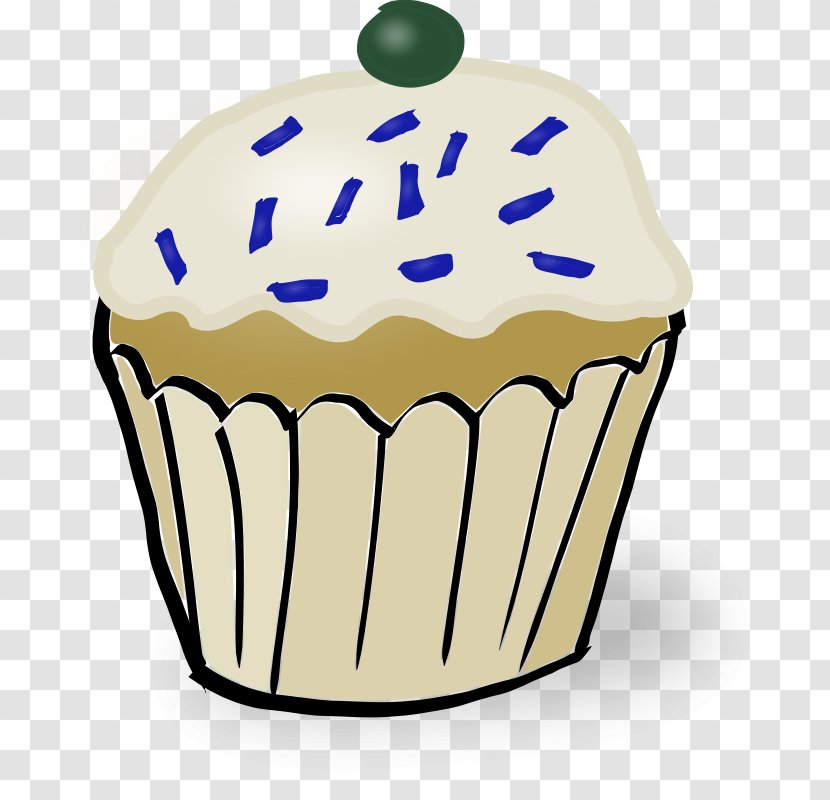 Muffin Cupcake Chocolate Cake Frosting & Icing Birthday - Pictures Transparent PNG