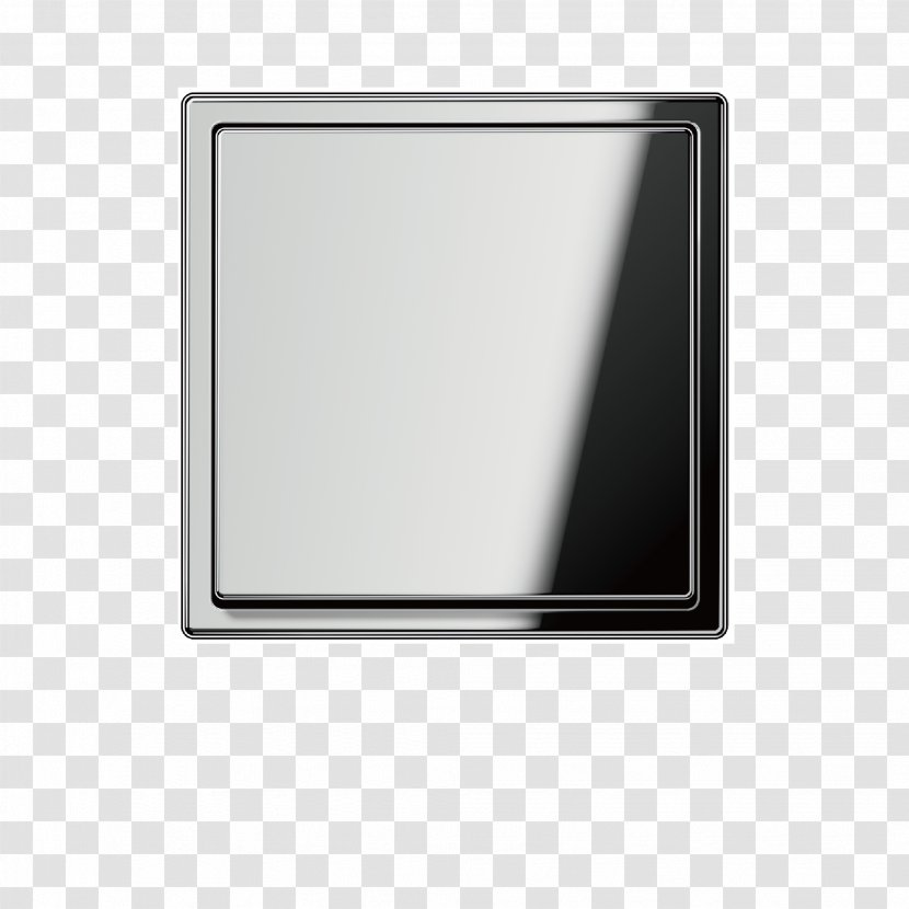 Display Device Rectangle - High-gloss Material Transparent PNG