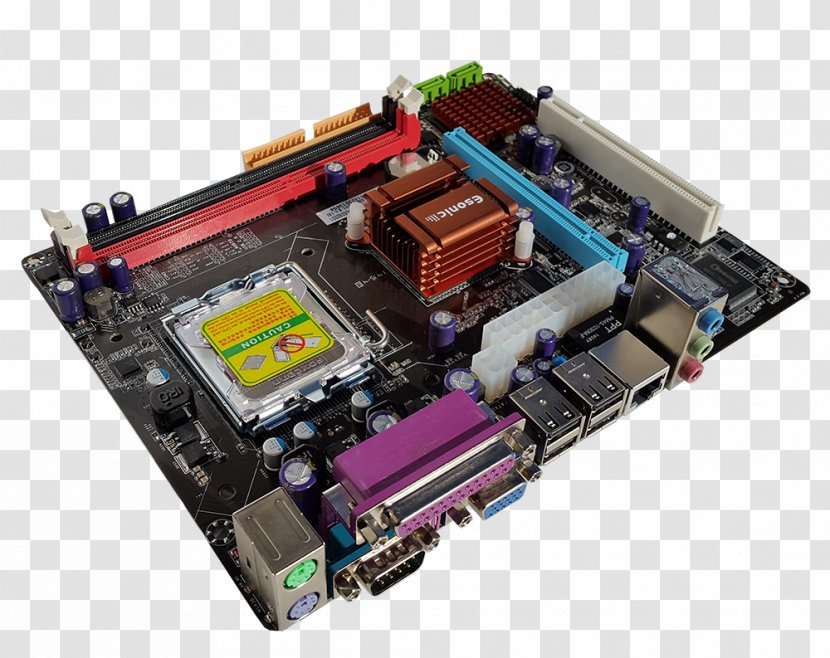 Motherboard Computer Hardware Electronics Electronic Engineering Central Processing Unit - Microcontroller Transparent PNG