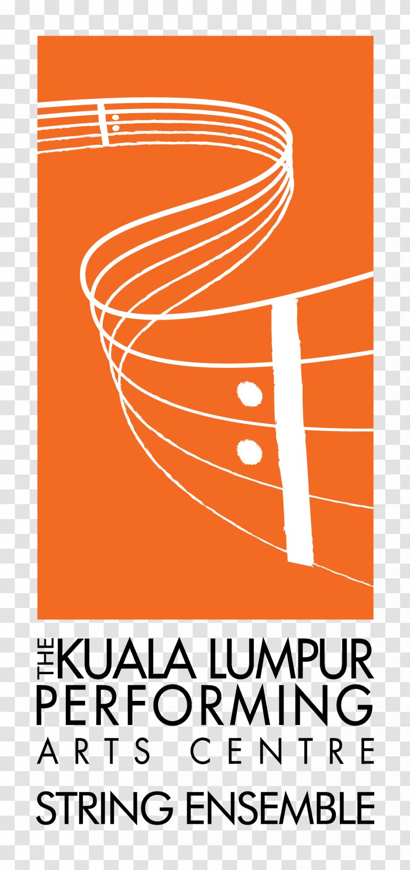 Kuala Lumpur Performing Arts Centre Logo - Orange - Design Transparent PNG