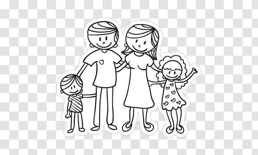 Drawing Family Painting Child How To Draw - Frame Transparent PNG