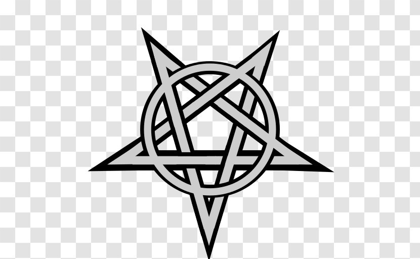 Pentagram Symbol Paper Endless Knot Sticker - Celtic Transparent PNG
