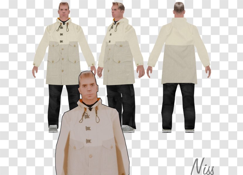 Chef's Uniform Military - Costume Transparent PNG