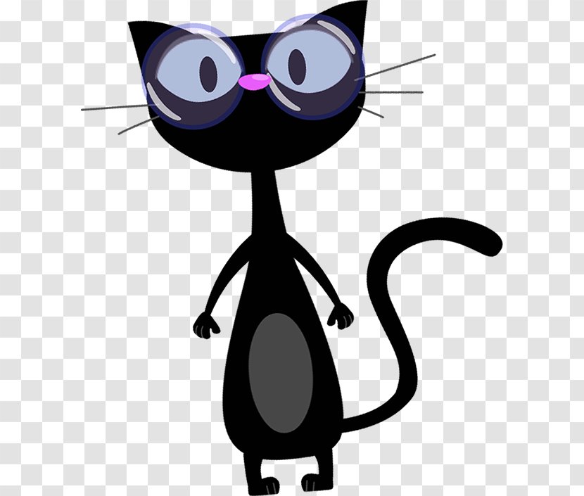 Whiskers Kitten Black Cat Science Transparent PNG