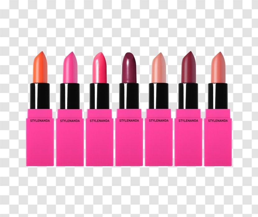Lipstick Pink Color Lip Balm Transparent PNG
