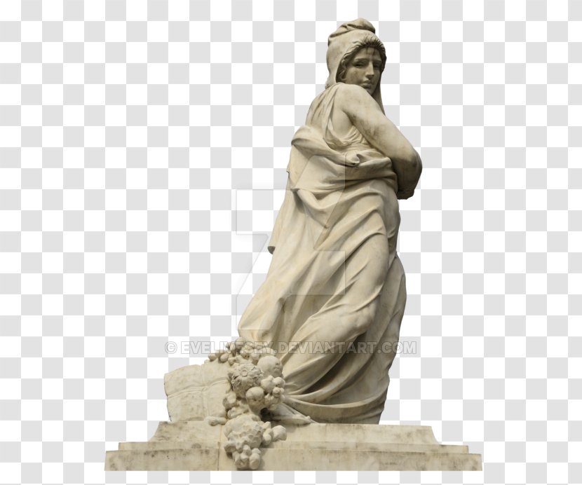 Doryphoros Statue Classical Sculpture Roman - Figurine Transparent PNG