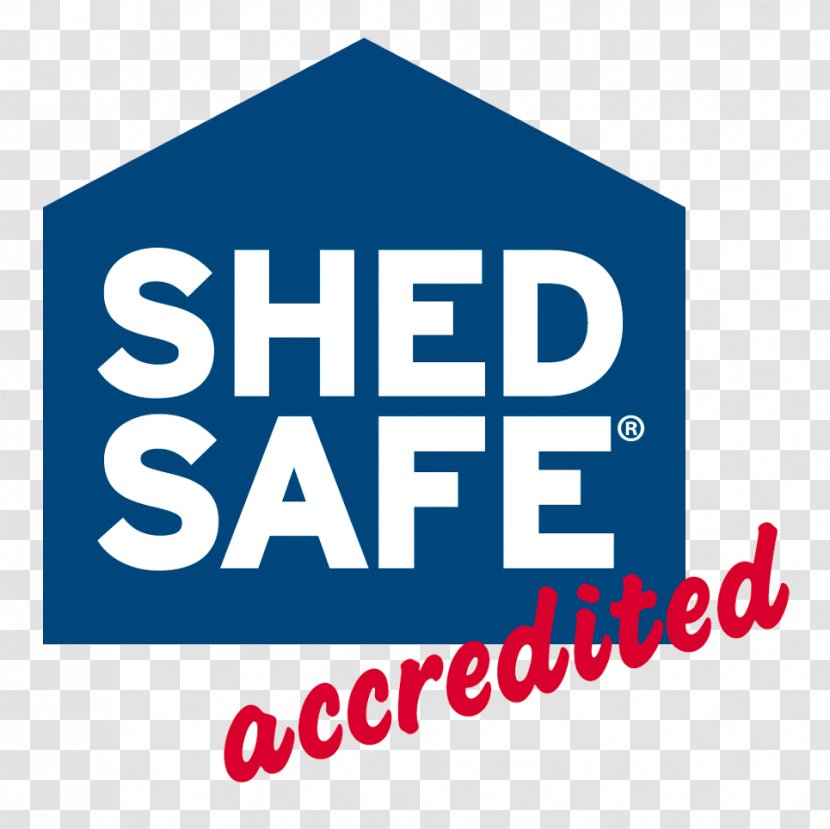 Sheds & Garages Roof Logo - Text Transparent PNG