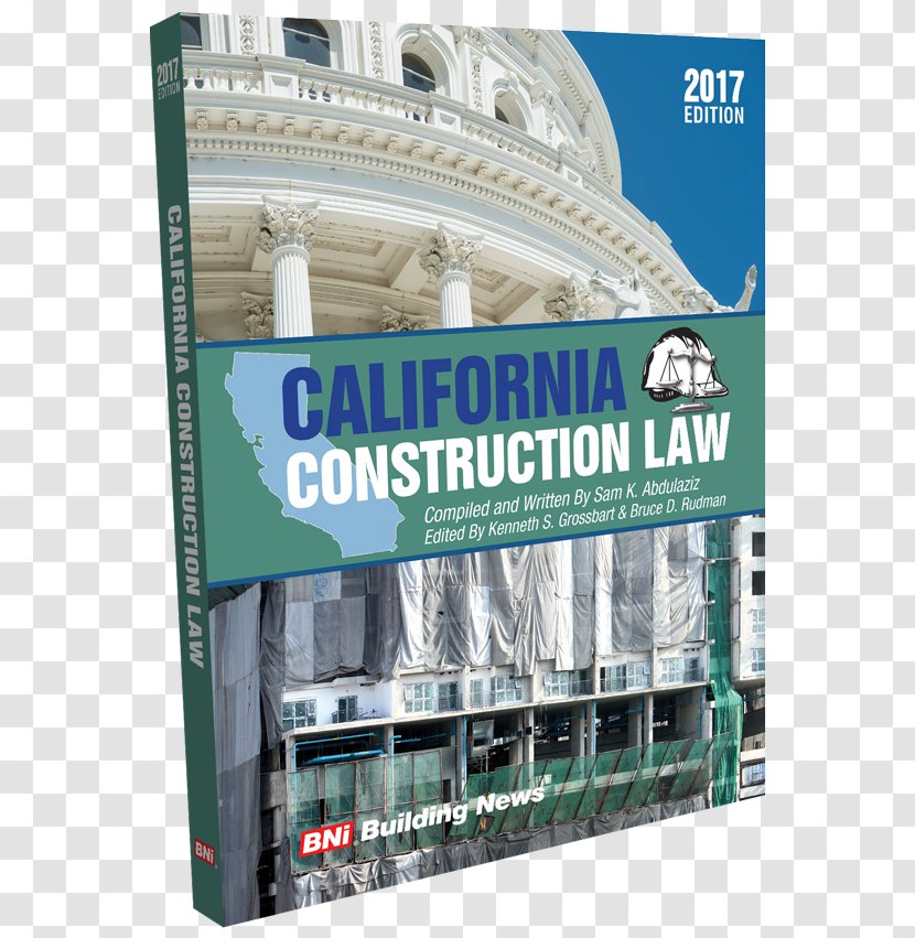 Acret's California Construction Law Manual Digests National - Book Transparent PNG
