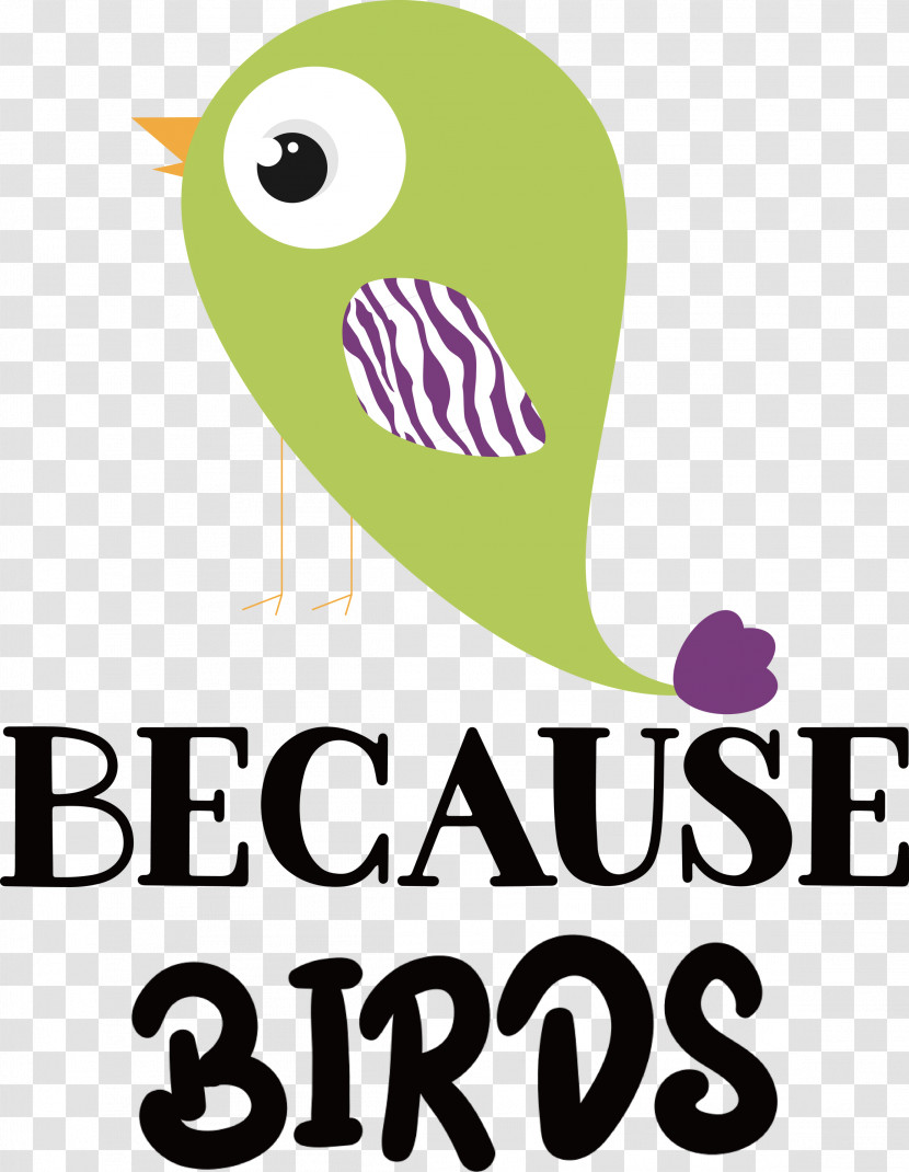 Because Birds Bird Animal Transparent PNG