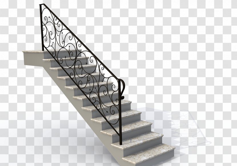 Steel Stairs Angle Transparent PNG
