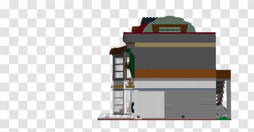 Facade - Machine - Lego Modular Buildings Transparent PNG