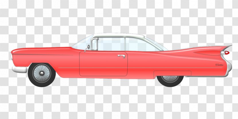 Sports Car Cadillac Eldorado Clip Art Classic Transparent PNG